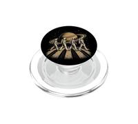 Astronauti Spazio Cosmico Camminando Su Anelli Pianeta Saturno PopSockets PopGrip per MagSafe