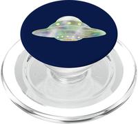 Astronave aliena UFO UAP Disco volante PopSockets PopGrip per MagSafe