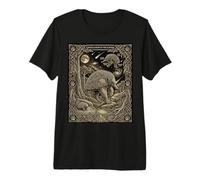 Astronomia della Carta dei tarocchi Celestial Echidna Maglietta Premium