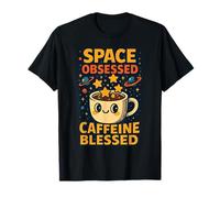 Astronomia Divertente Benedetta della Caffeina ossessionata dallo Spazio Maglietta
