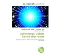 Astronomical Objects named after People: Asteroid, Solar system, Barnard's star, Maxwell Montes, James Clerk Maxwell
