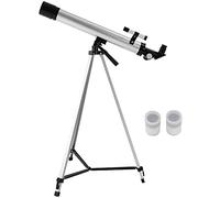 Astronomical Telescope, 100X Zoom Telescope, 600x50mm Refractive Space Astronomical Telescope, Outdoor Monocular Travel Spotting Scope with Tripod, Telescope for Kids Adult Beginners YangRy