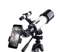 Astronomical Telescope, 70mm Aperture Professional Stargazing Optical Lens, High-Definition Magnification Telescope with Tripod, Bluetooth Camera Controller, Mobile phone holder, moon mirror YangRy