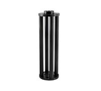 Astronomical telescope accessories, Colonna di estensione equatoriale 1 pezzo nero e argento 200/300/400 mm, compatibile for Aiden/Zhenwang(Black 400mm)