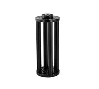 Astronomical telescope accessories, Colonna di estensione equatoriale 1 pezzo nero e argento 200/300/400 mm, compatibile for Aiden/Zhenwang(Black 300mm)