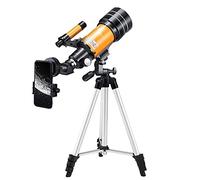Astronomical Telescope with 3 eyepieces, Astronomical Telescope Refractor Gift for Beginners, Telescope for Adults, 70 mm Aperture with Tripod YangRy