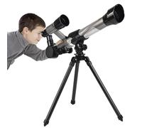 astronomico per bambini, scientifico portatile con treppiede e 3 obiettivi, per bambini Giocattolo Esperimento scientifico, di grande diametro, Regalo di Na