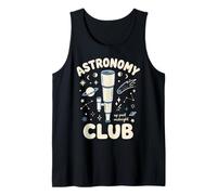 Astronomy Club Up Passata Mezzanotte Stargazing Design Canotta