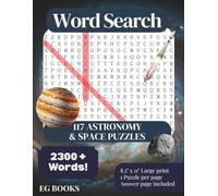 Astronomy & Space Word Search Puzzle Book: 117 Space-Themed Puzzles with Over 2,300 Words for Stargazers and Adult, Teen, and Senior Puzzle Lovers