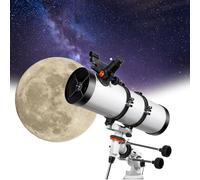 Astronomy telescope, FMC multi-layer optical refracting telescope, 130X high magnification, suitable for children, adults and beginners