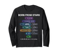Astronomy Universe Space Big Bang Milky Way for Kids Teacher Maglia a Manica