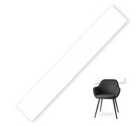ASTROPLASTIC | Fasce Battisedia in Plexiglass-Acrilico pmma TRASPARENTE e COLORATO per Protezione Muro Parete | Installazione tramite BIADESIVO (Bianco, cm 140x20)