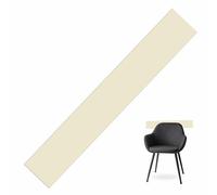 ASTROPLASTIC | Fasce Battisedia in Plexiglass-Acrilico pmma TRASPARENTE e COLORATO per Protezione Muro Parete | Installazione tramite BIADESIVO (Beige-Crema, cm 80x20)