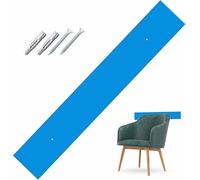 ASTROPLASTIC | Fasce Battisedia in Plexiglass-Acrilico pmma TRASPARENTE e COLORATO per Protezione Parete Muro | Installazione tramite VITI incluse Celeste, cm 200x20