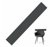 ASTROPLASTIC Fasce Paracolpi per Sedia in Plexiglass-Acrilico PMMA, Trasparenti e Colorate in Varie Dimensioni, Protezione Salva Muro, Biadesivo per una Facile Installazione (Nero Satinato, cm 140x20)