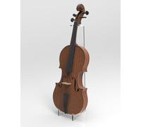 Astroplastic Supporto Espositore elegante per Violino in Plexiglass Trasparente - Altezza 48 cm, Spessore 6 mm, Finitura Lucida