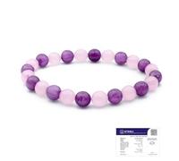Astrotalk Braccialetto Ultimate Love Attraction | Bracciale in quarzo rosa da donna | Braccialetti di cristallo | Certificato di autenticità | Splendidamente realizzato con cristalli curativi, One