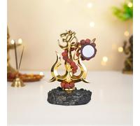 Astrotalk Mahadev Trishul Murti, Shiv Murti compatto per tempio domestico, cruscotto auto o scaffale per ufficio, Lord Shiva Idol per puja, mandir e angoli di meditazione, 8,5 x 6,5 x 11