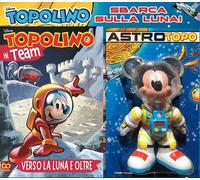ASTROTOPO Gadget - Topolino in Team n.4 - Verso la Luna e Oltre Blisterato 2021