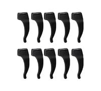 Astrovia Glasses Grips,Silicone Anchor Glasses Grip for Behind the Ear, Eyeglass Ear Grips Non Slip (BLACK*5)