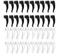 Astrovia Glasses Grips,Silicone Anchor Glasses Grip for Behind the Ear, Eyeglass Ear Grips Non Slip (MIX*20)