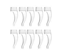 Astrovia Glasses Grips,Silicone Anchor Glasses Grip for Behind the Ear, Eyeglass Ear Grips Non Slip (WHITE*5)