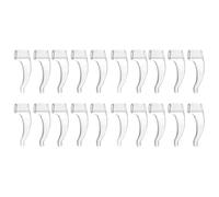 Astrovia Glasses Grips,Silicone Anchor Glasses Grip for Behind the Ear, Eyeglass Ear Grips Non Slip (WHITE*10)
