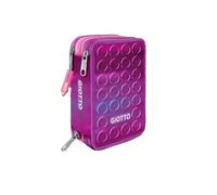 Astucci 3 Zip Giotto Collezione Shiny Viola