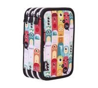Astucci a 3 scomparti con accessori ALIENS multicolore