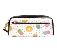 Astucci Cancelleria Summer Watermelon Fruits And Ice Cream Trucco Borsa Con Scomparti Borsa Per Matite Aesthetic Borsa Porta Penne Per Scuola Università Ragazze