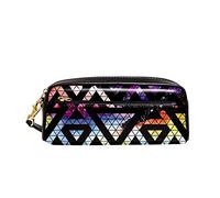 Astucci Galaxy Triangle Geometric Shape Trucco Borsa Multifunzione Astucci Portamatite Con Scomparti Cartoleria Organizer Per Ragazze Studenti Adolescente