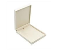 Astucci gioielli beige per collana. Custodia gioielli: 16x22x4 cm. Set di 5