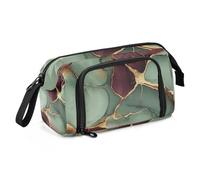 Astucci in marmo Borgogna Verde Salvia Grande Capacità Forniture scolastiche Forniture scolastiche portatili per ragazze adolescenti per adolescenti Forniture per le scuole superiori