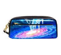 Astucci Matite Magical Deer In Galaxy Space Borsa Dei Trucchi Aesthetic Portapenne Con Scomparti Cancelleria Portamatite Per Studenti Ufficio Ragazzi
