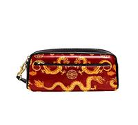 Astucci Matite Oriental Chinese Golden Dragons Cartoleria Organizer Durevole Scatola Di Cancelleria Portatile Astucci Portamatite Per Ufficio Adolescente Adulto