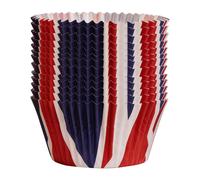 Astucci Per Cupcake Union Jack Bandiera Britannica Carta 50-200Pz