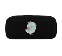 Astucci per matite Little Birdie Astuccio per penne in pelle PU Borsa per cosmetici portatile