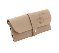 Astucci per occhiali in pelle personalizzati con nome,Astuccio per occhiali in morbida pelle con fiore del mese di nascita,Astucci portatili per occhiali da donna,Regali di compleanno per donne