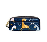 Astucci Portamatite Sleeping Giraffe With Moon Portamatite Studenti Espandibile Borsa Per Matite Grande Capacità Astuccio Per Adolescente Università Studenti