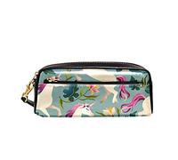 Astucci Uni-Corn With Flower And Leave Astucci Cancelleria Grande Capacità Portamatite Studenti Aesthetic Custodia Porta Cancelleria Per Adolescente Ragazze Adulto