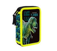 Astuccio 2 piani Premium Dinosauro