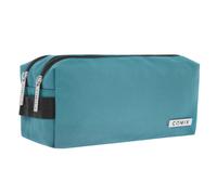 Astuccio 2 Zip Monocolore Avio | Comix