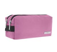 Astuccio 2 Zip Monocolore Mauve | Comix