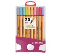 ASTUCCIO 20 STABILO POINT 88 COLORI PASTELLO