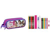 Astuccio 23 pz Violetta Disney Personaggi
