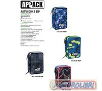 ASTUCCIO 3 ZIP 12X19X7 APPACK