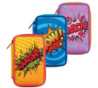 Astuccio 3 Zip Carioca - 13x20x7,5 cm - 42807 (Assortiti Conf. 6)