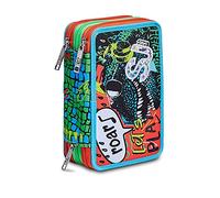 ASTUCCIO 3 ZIP COLOR - ANIMALI DA SJ
