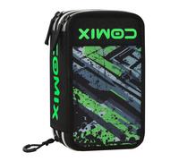 Astuccio 3 Zip Comix WBS Scratch