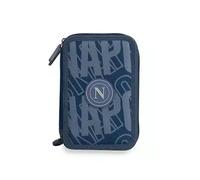 ASTUCCIO 3 ZIP COMPLETO SCC NAPOLI COLOURBOOK BLU